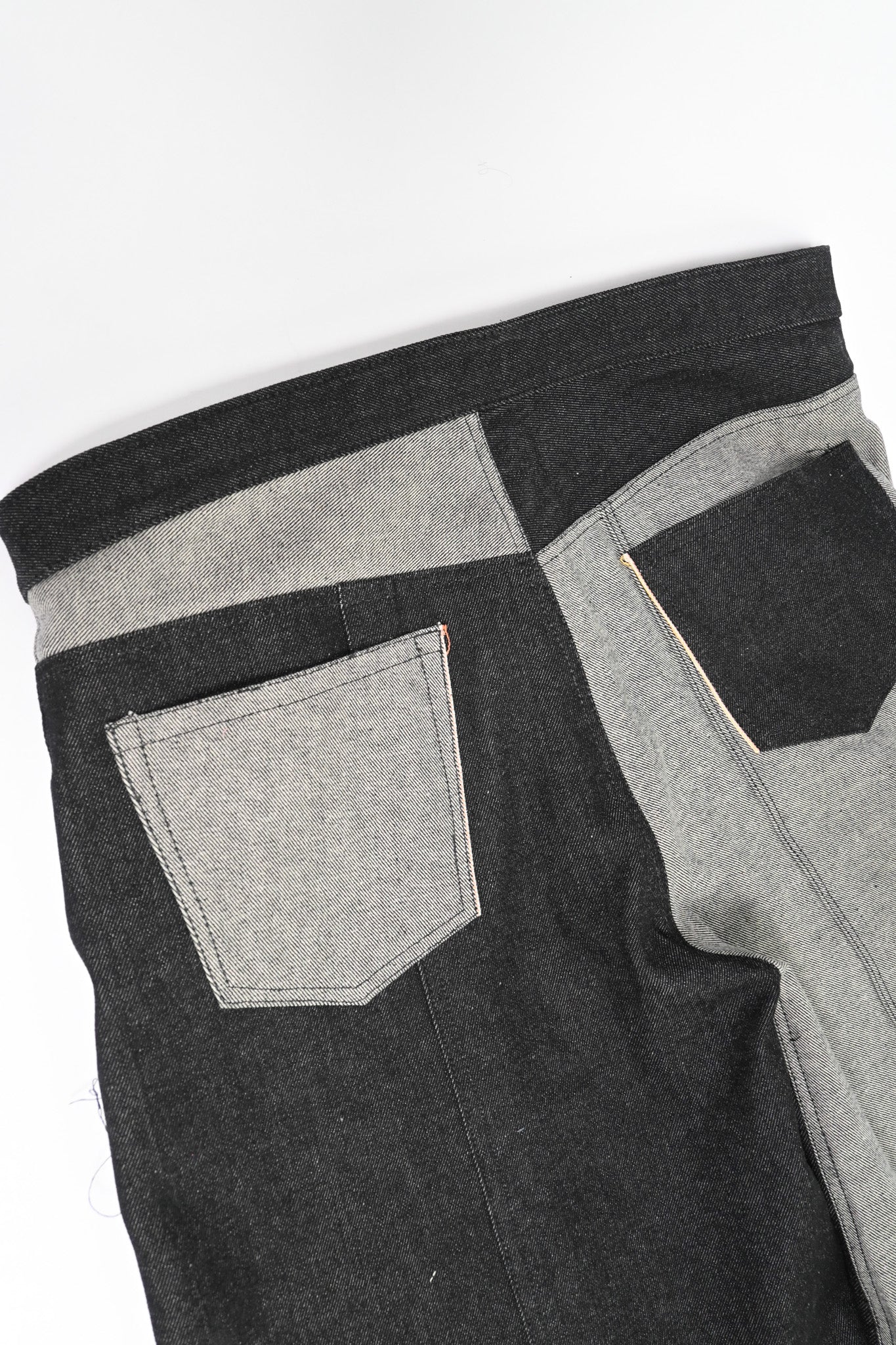 Selvedge wide leg denim (multiple sizes)