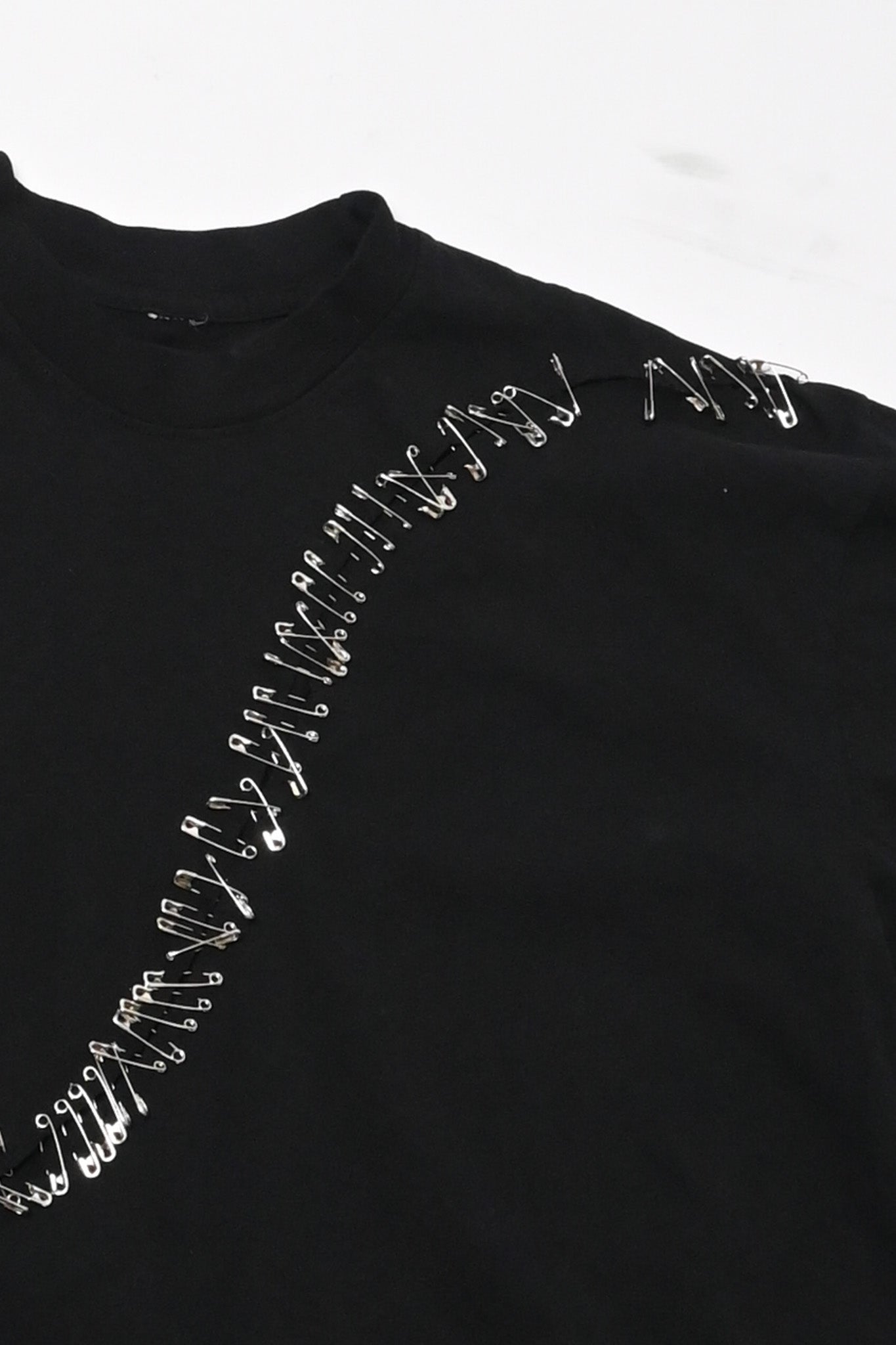 Safety pin tee