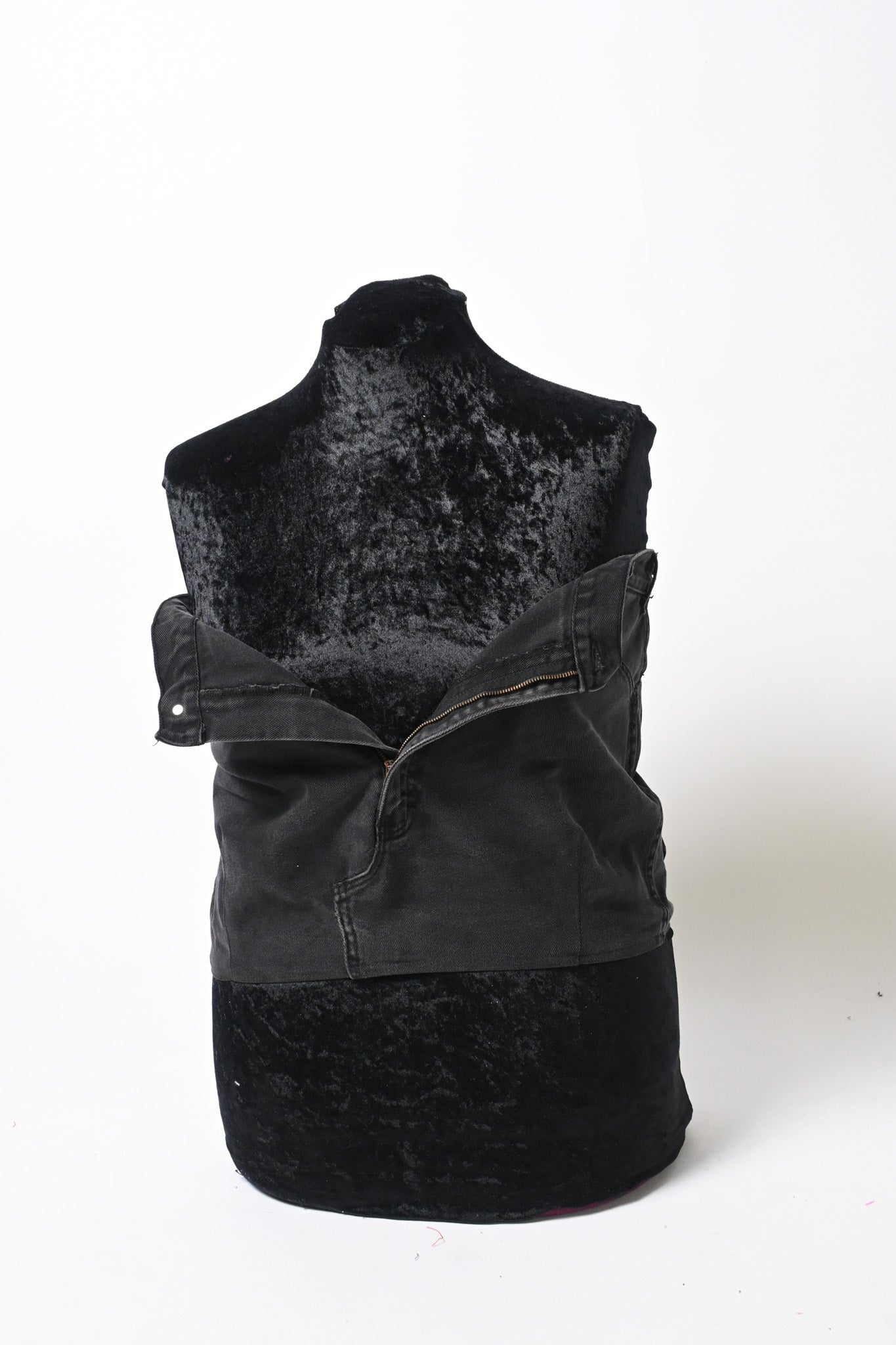 Strapless Denim top