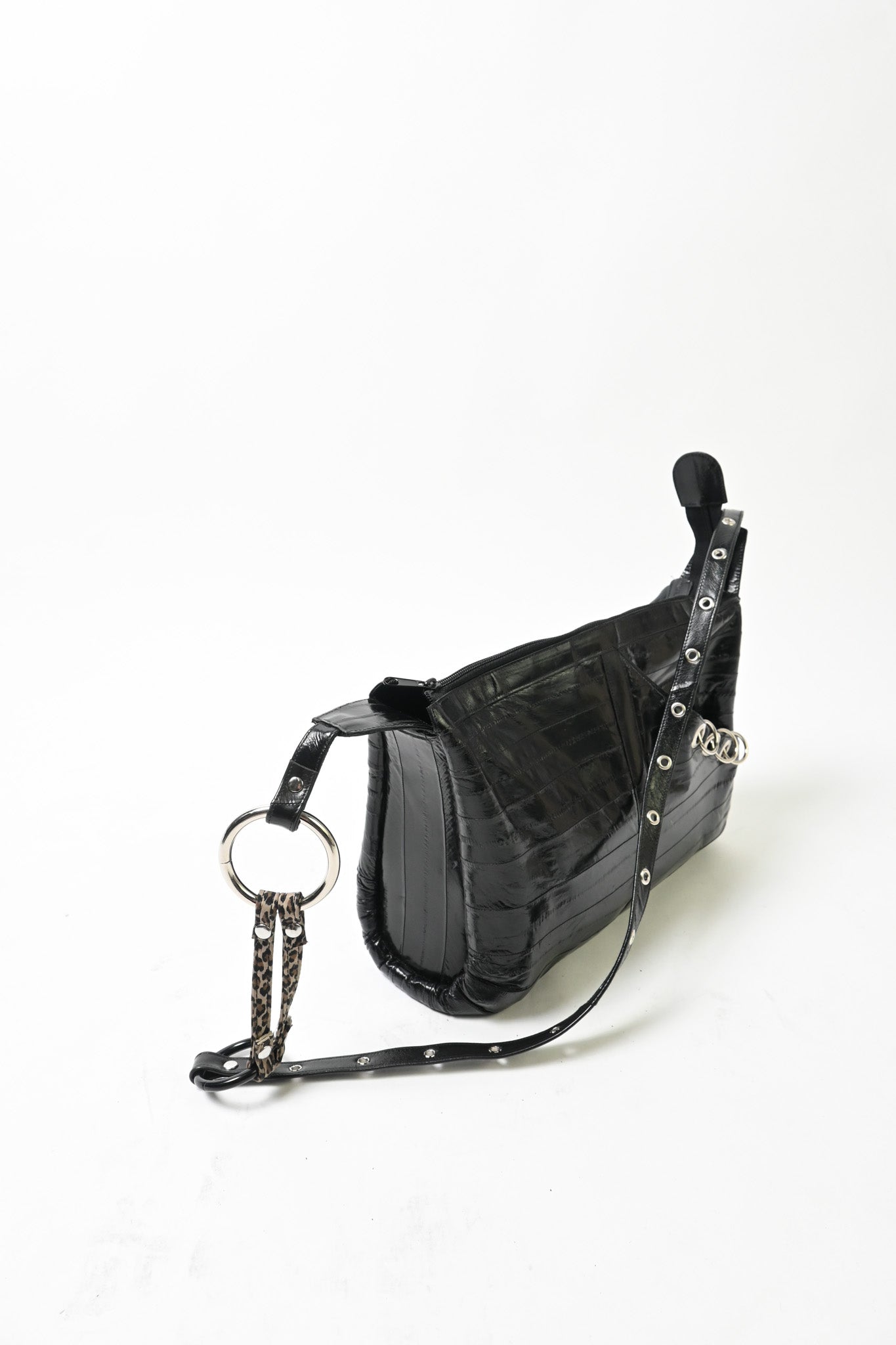 Eel skin bag
