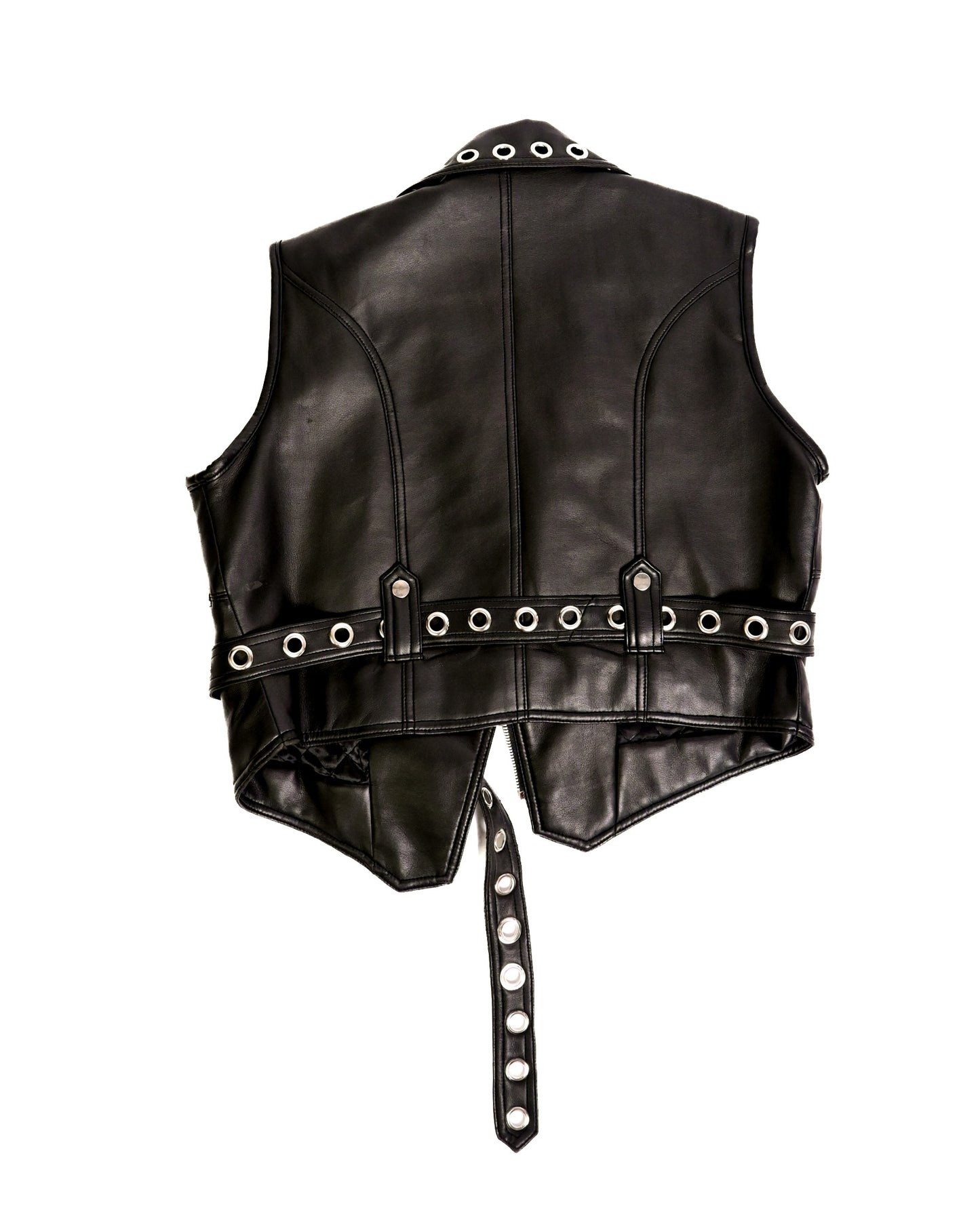 Vegan leather vest