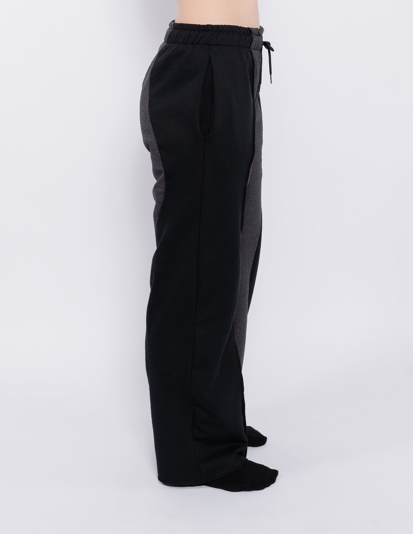 Swirly wide leg pants