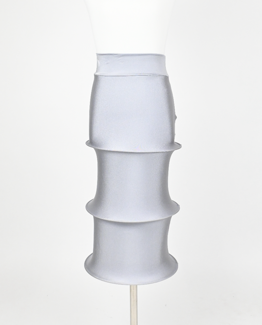 ARIAM'S Space tiered skirt