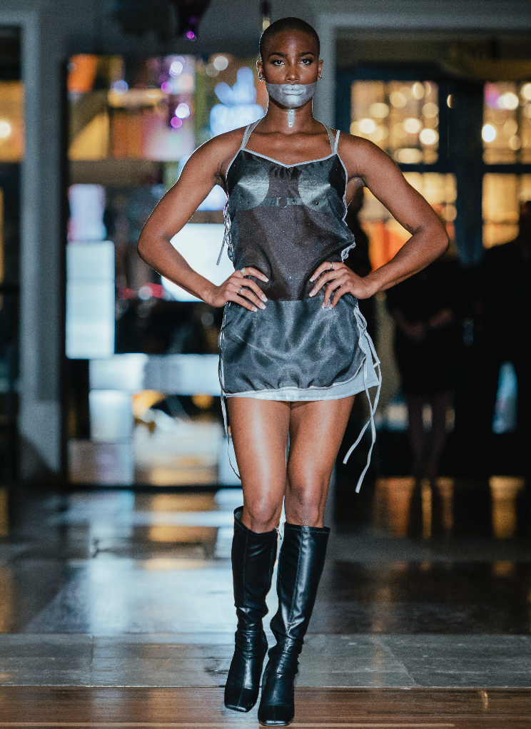 VANILLAAIDAY'S Sheer black XX dress
