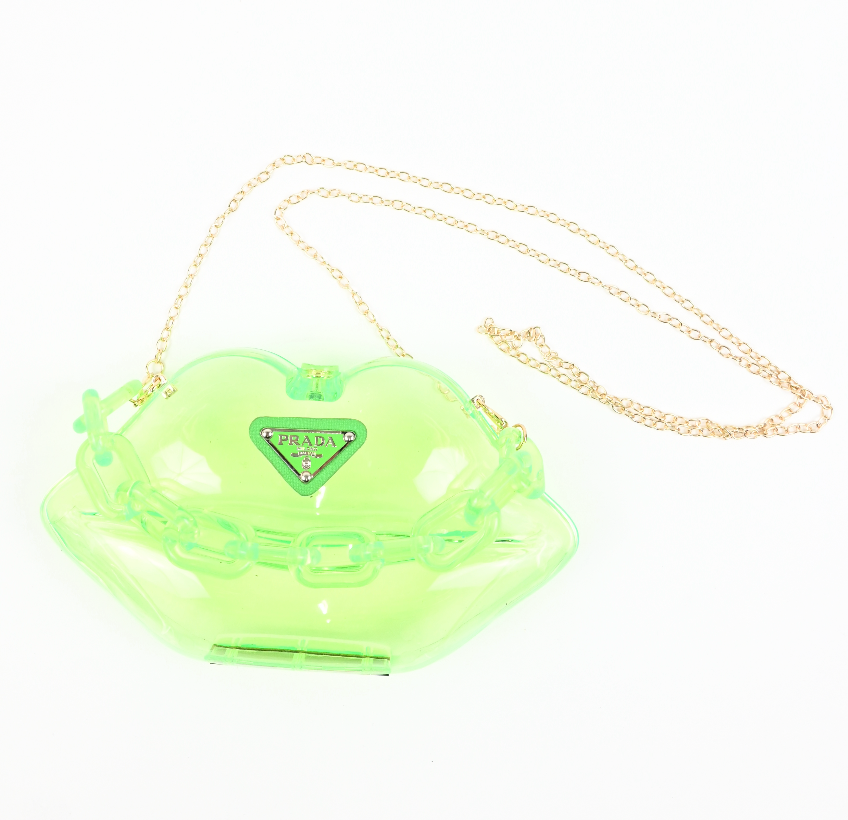 Reworked clear lip bag