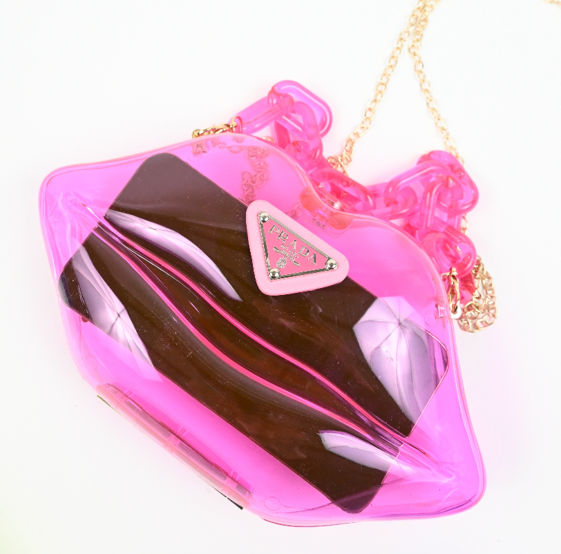 Reworked clear lip bag