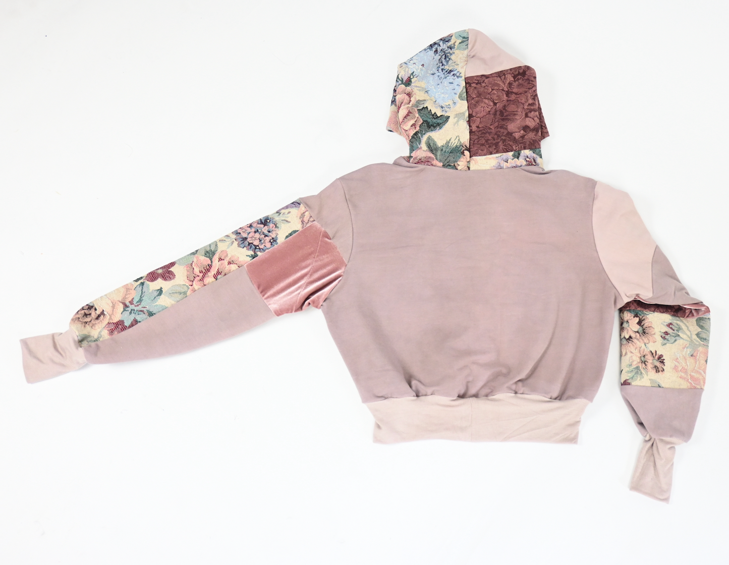 Monochromatic patch hoodie (Multiple sizes)
