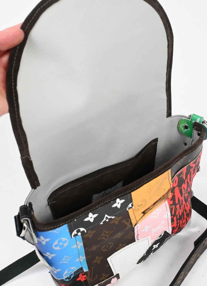 Scrap LV bag