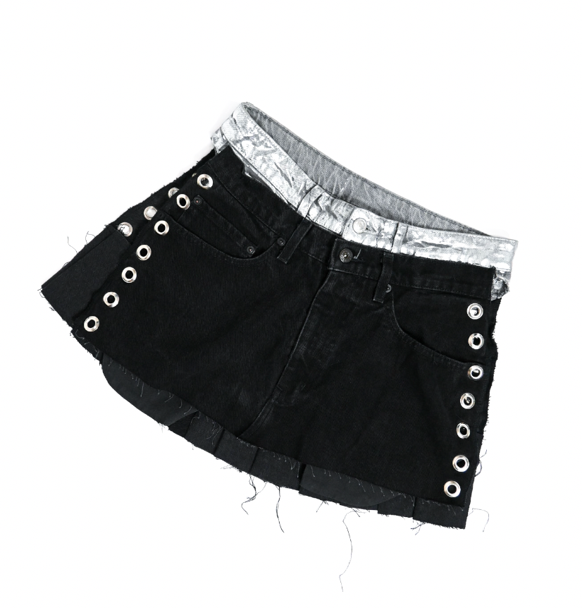 TYLAR'S Stacked Denim Skirt