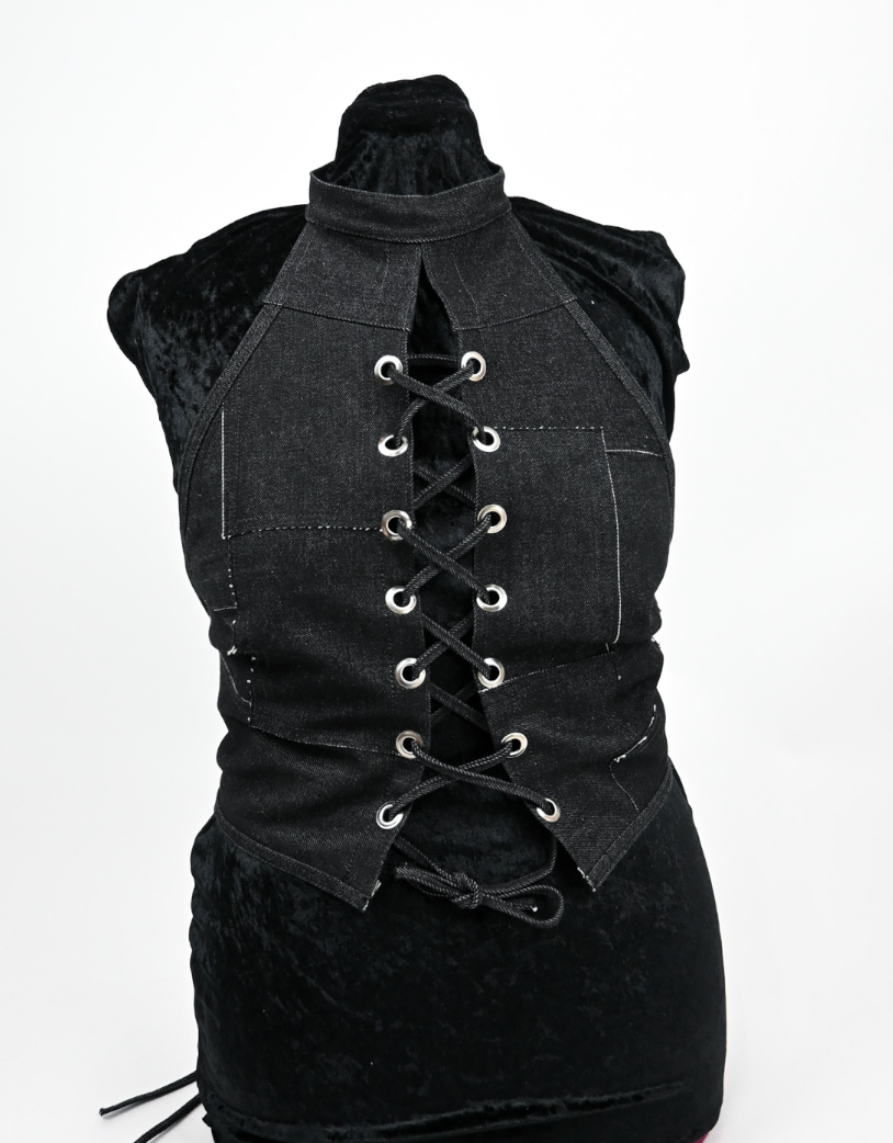 MARI and ESTELLE'S Lace-Up Halter (multiple sizes available)