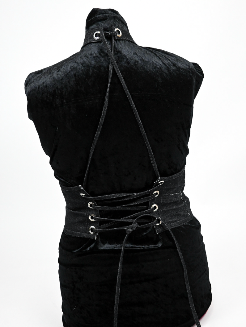 MARI and ESTELLE'S Lace-Up Halter (multiple sizes available)