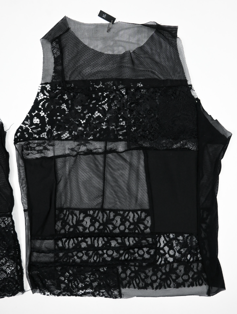 Sheer Lace Tank top (bleach proof) multiple sizes