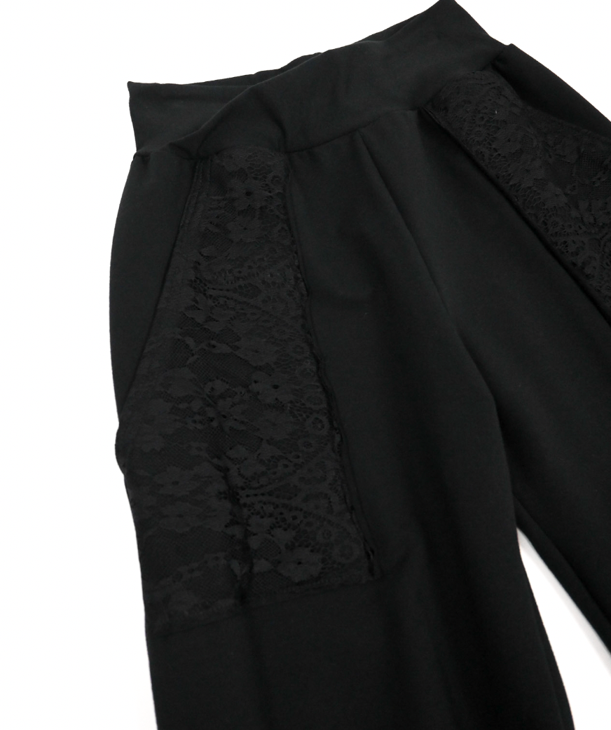 CHRISTINA'S Lace Pocket Wide Leg Pants (multiple sizes available)