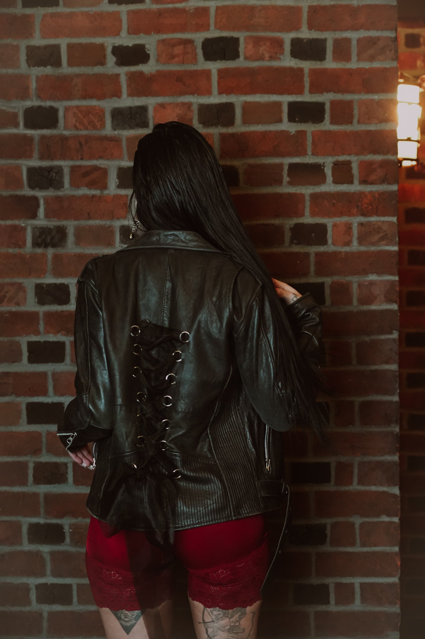 TAYLOR'S Pierced Leather jacket