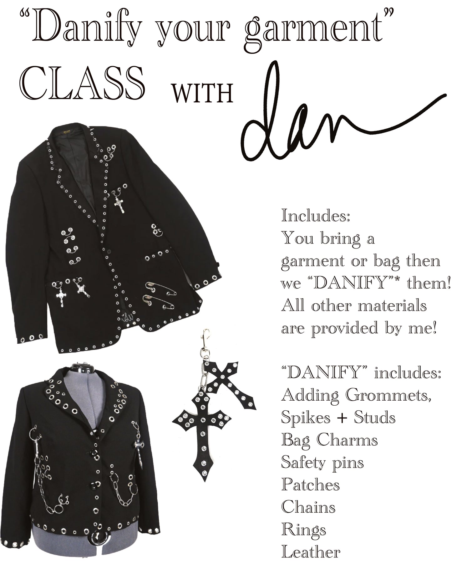 DANIFY your garment Class (Aug 6th and August 22nd)