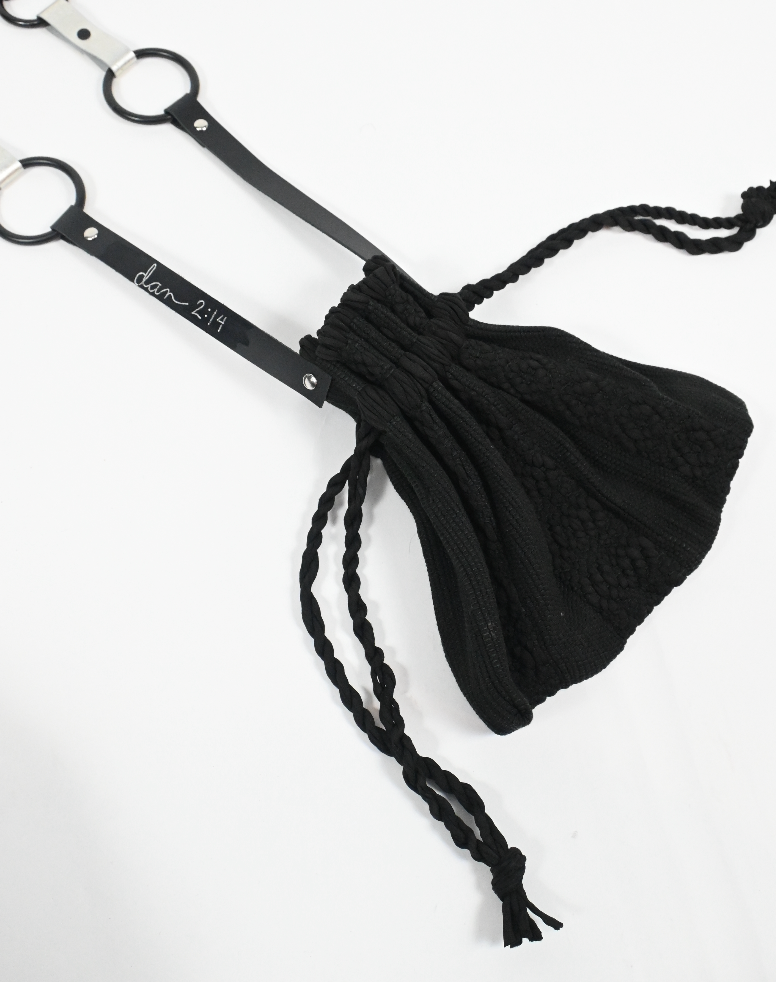 Draw string silk bag