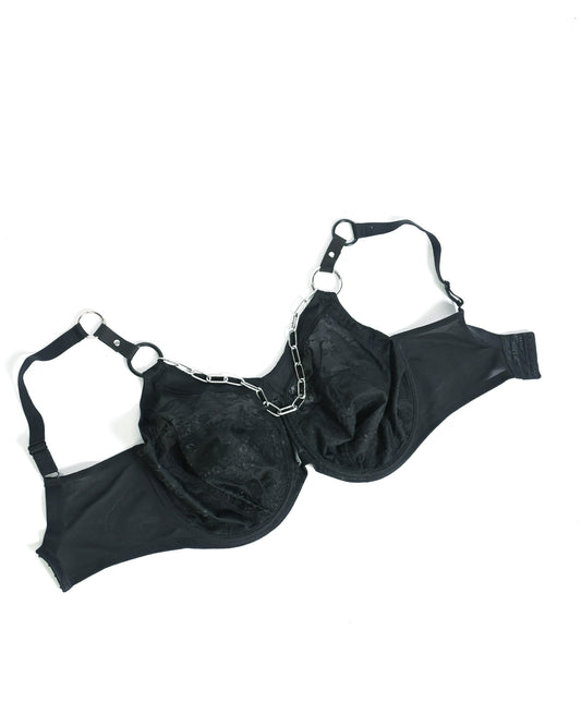 Black vintage bra (38HH/40L)
