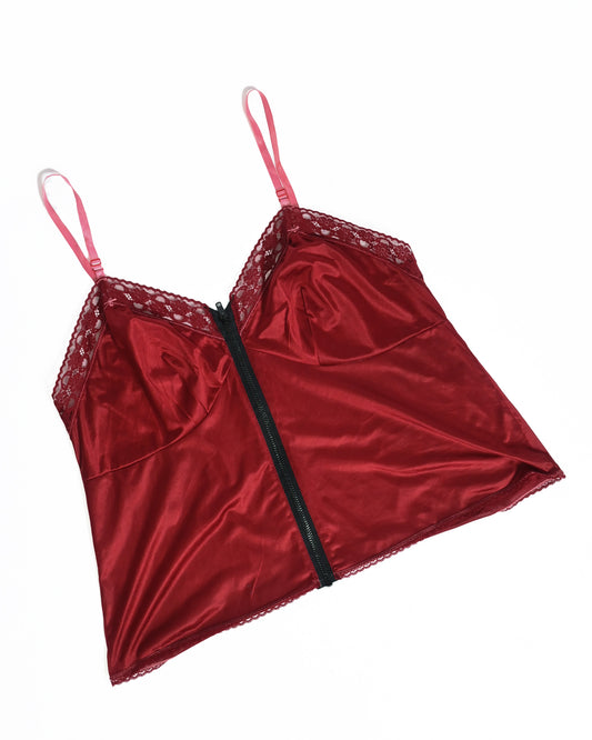 Red Cami tank