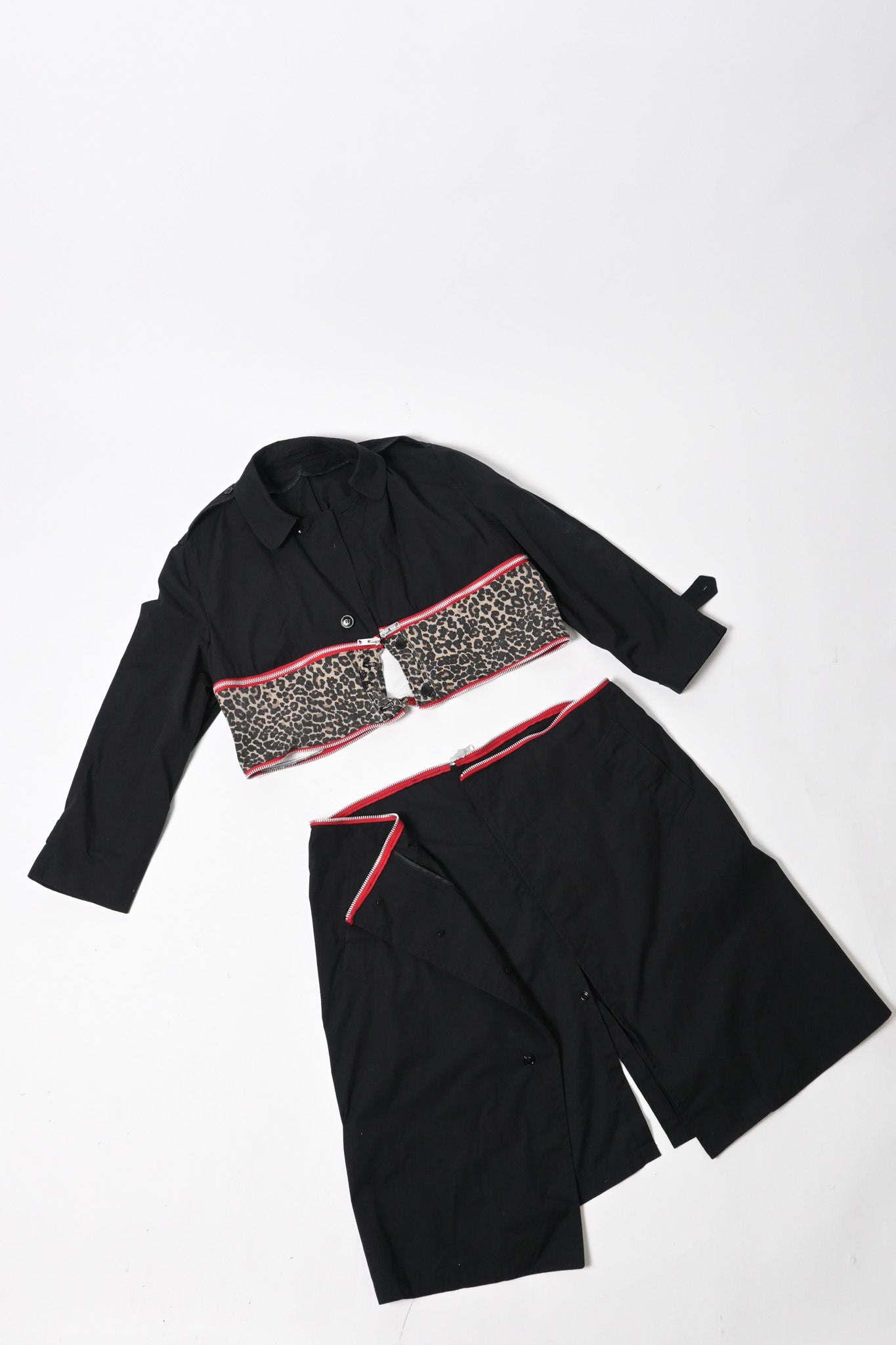 UNZIPPED trench Large