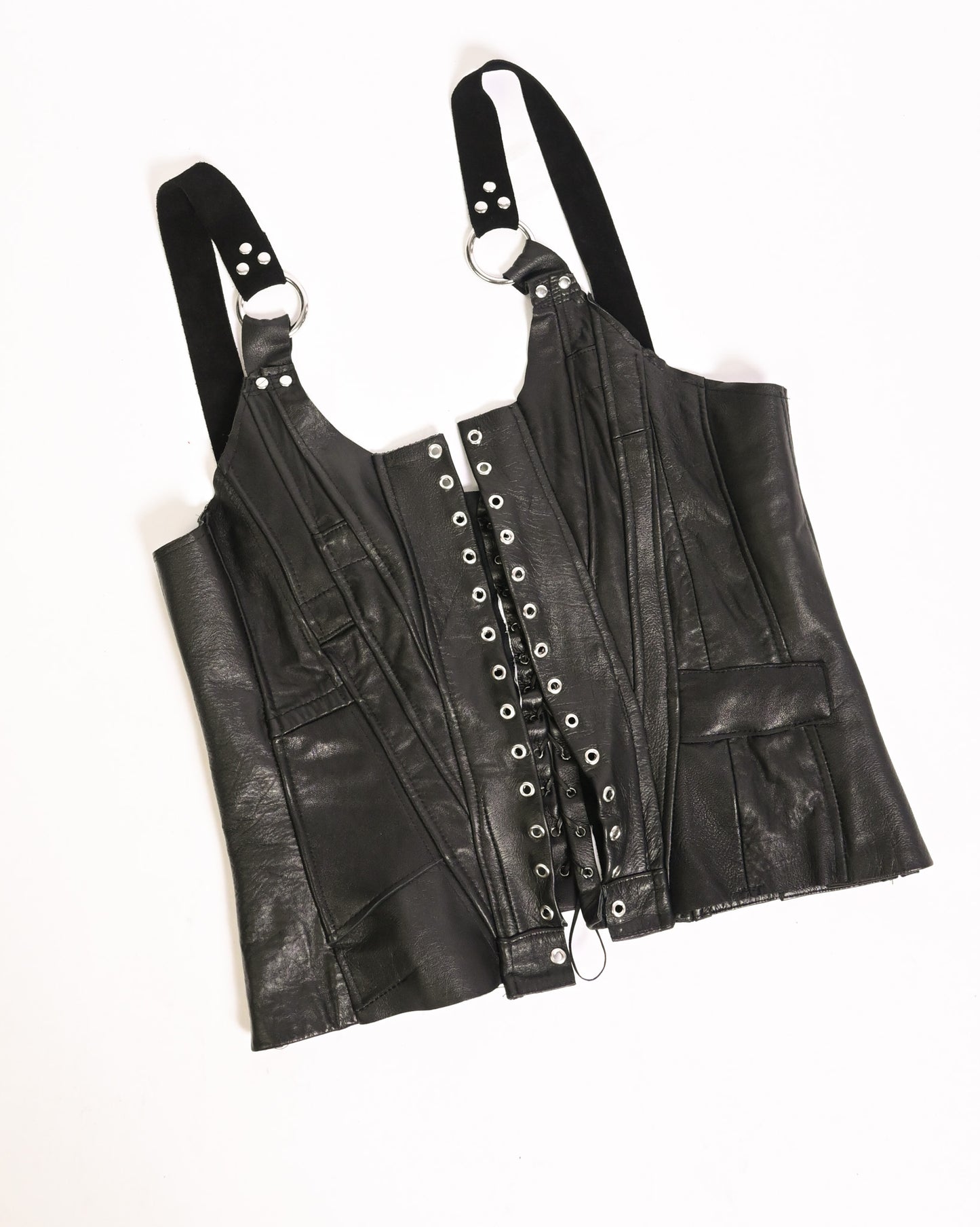 CHRIS' Leather Corset