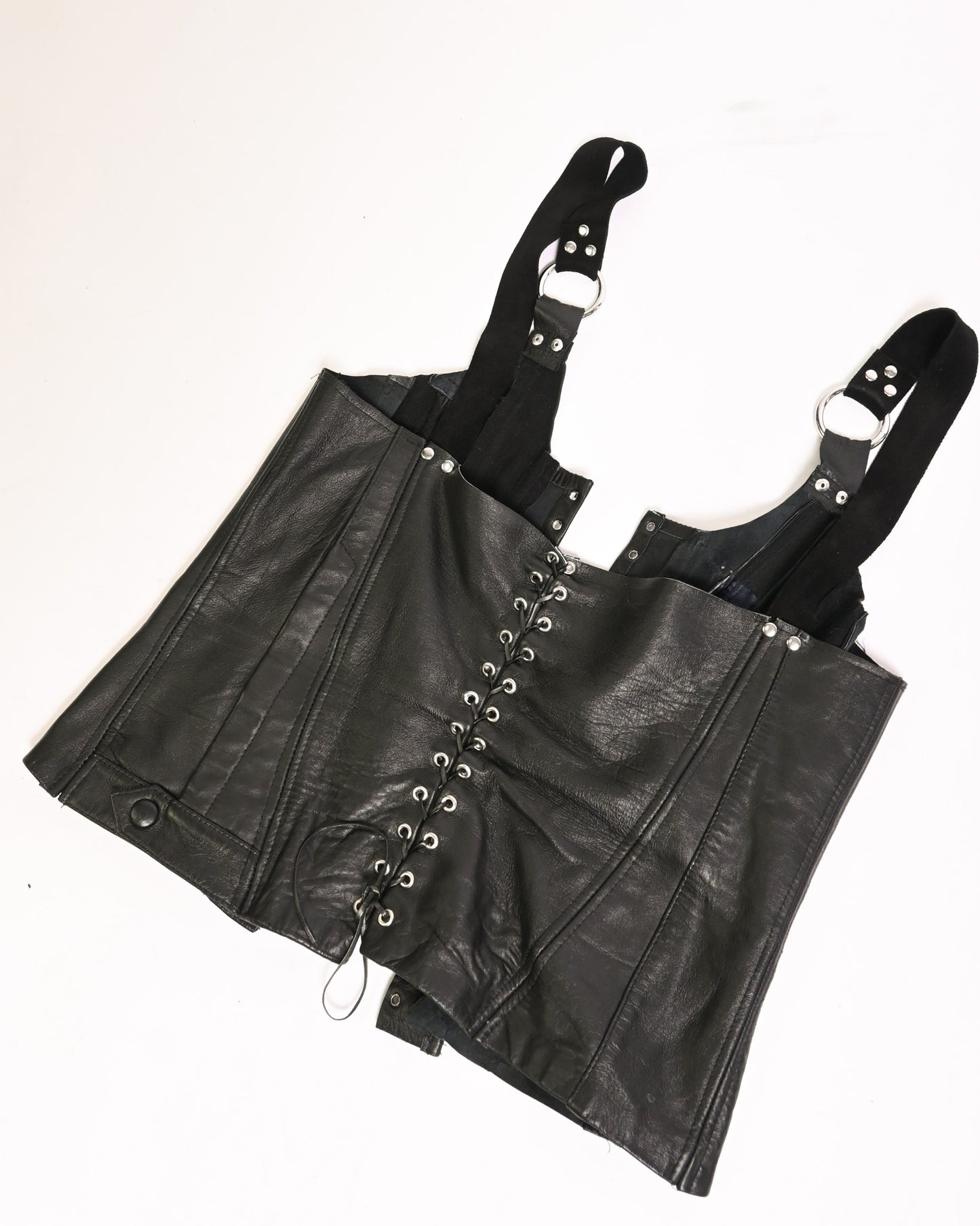 CHRIS' Leather Corset