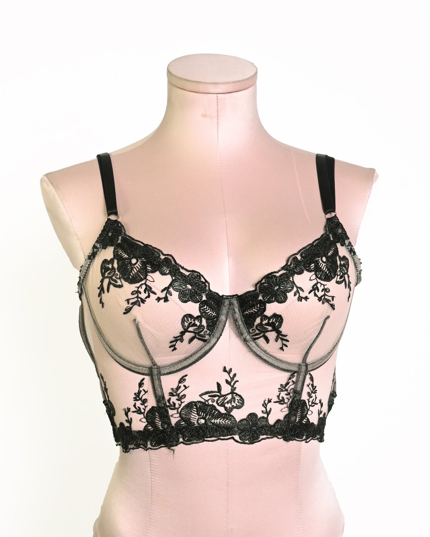 Black lingerie top (C cup)