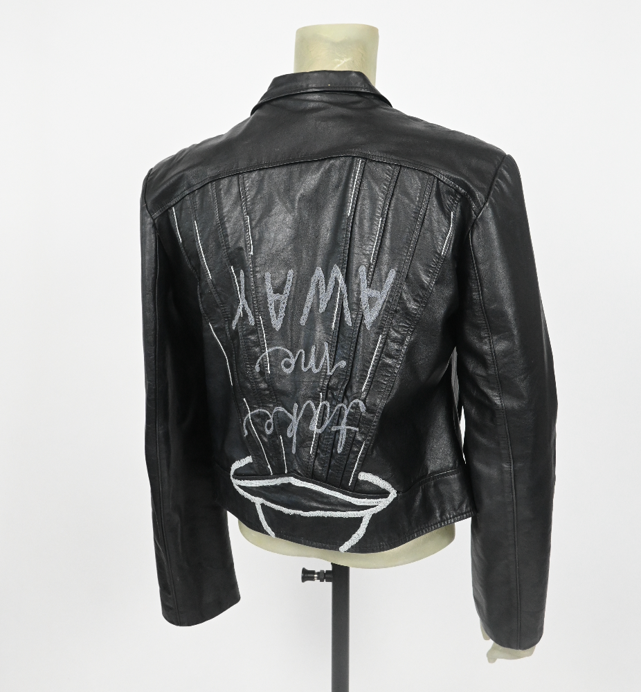 ZEREK'S Take me away leather jacket