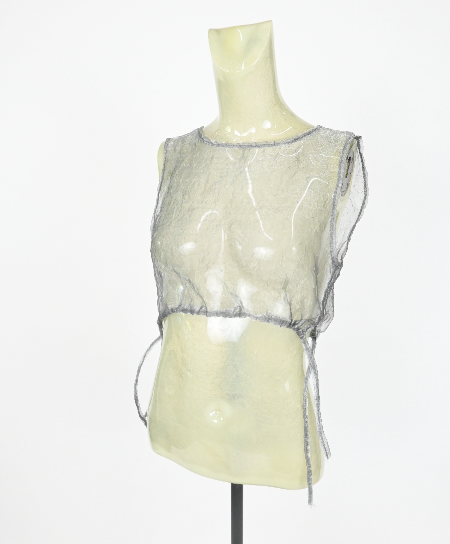 REI'S Crinkle tie-top