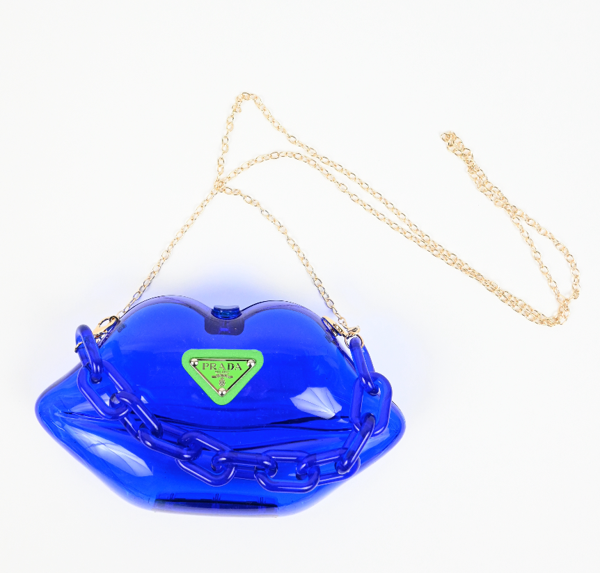 Reworked clear lip bag