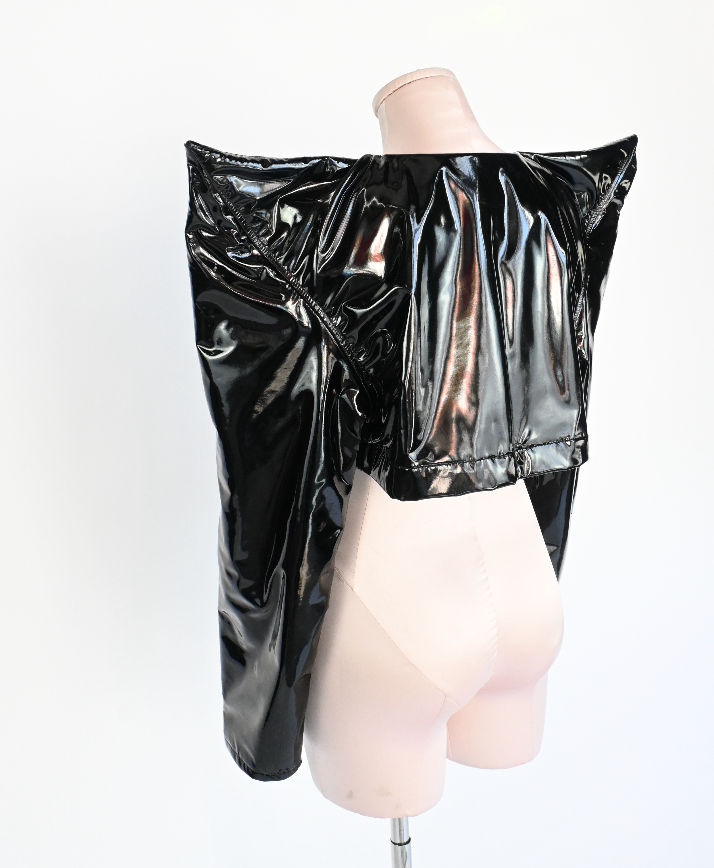 VINYL POINT SHOULDER JACKET