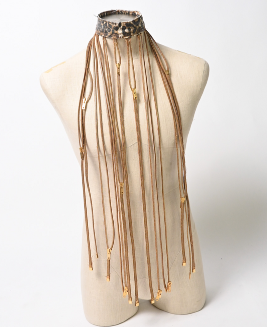 Zipper necklace