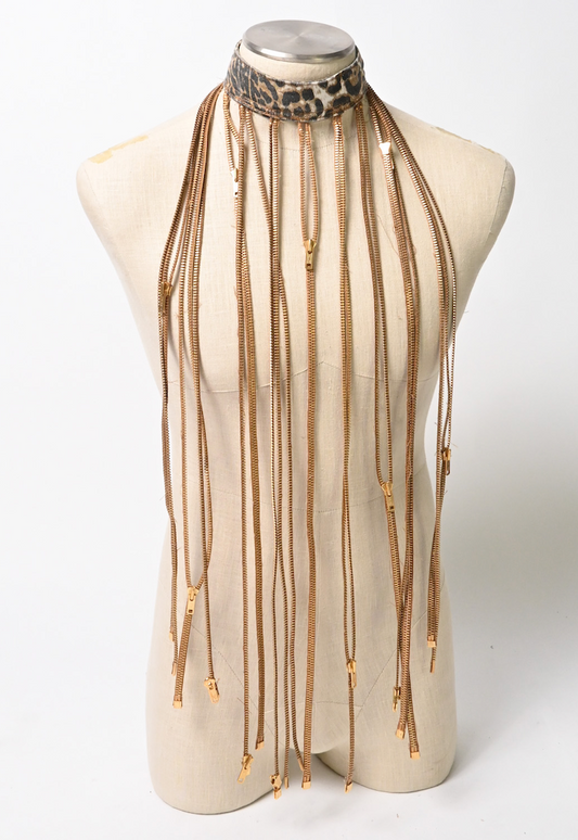 Zipper necklace