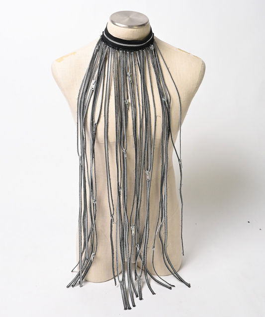 Zipper necklace