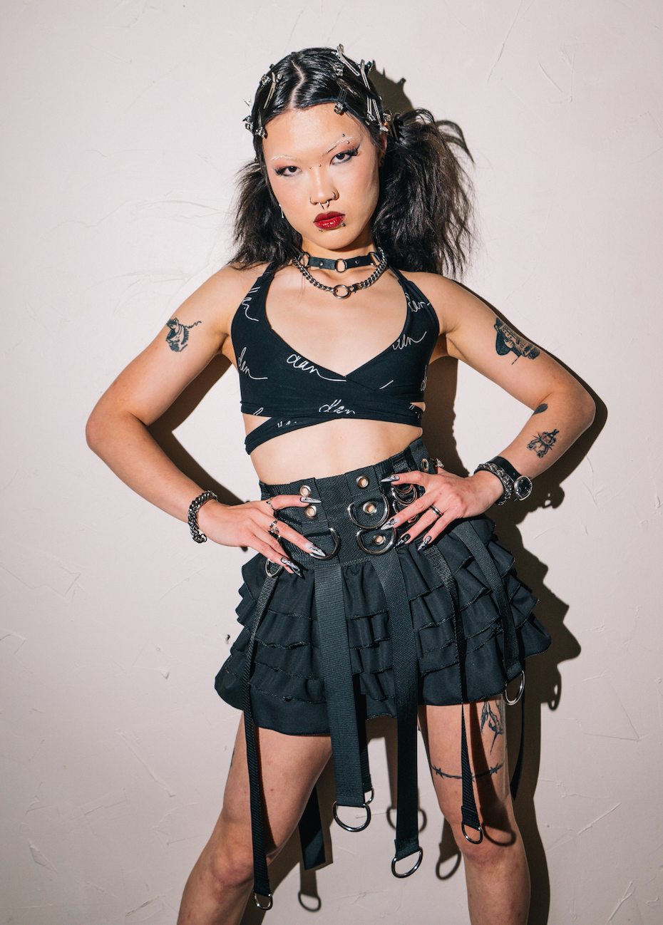 XENA'S Ruffle Skirt