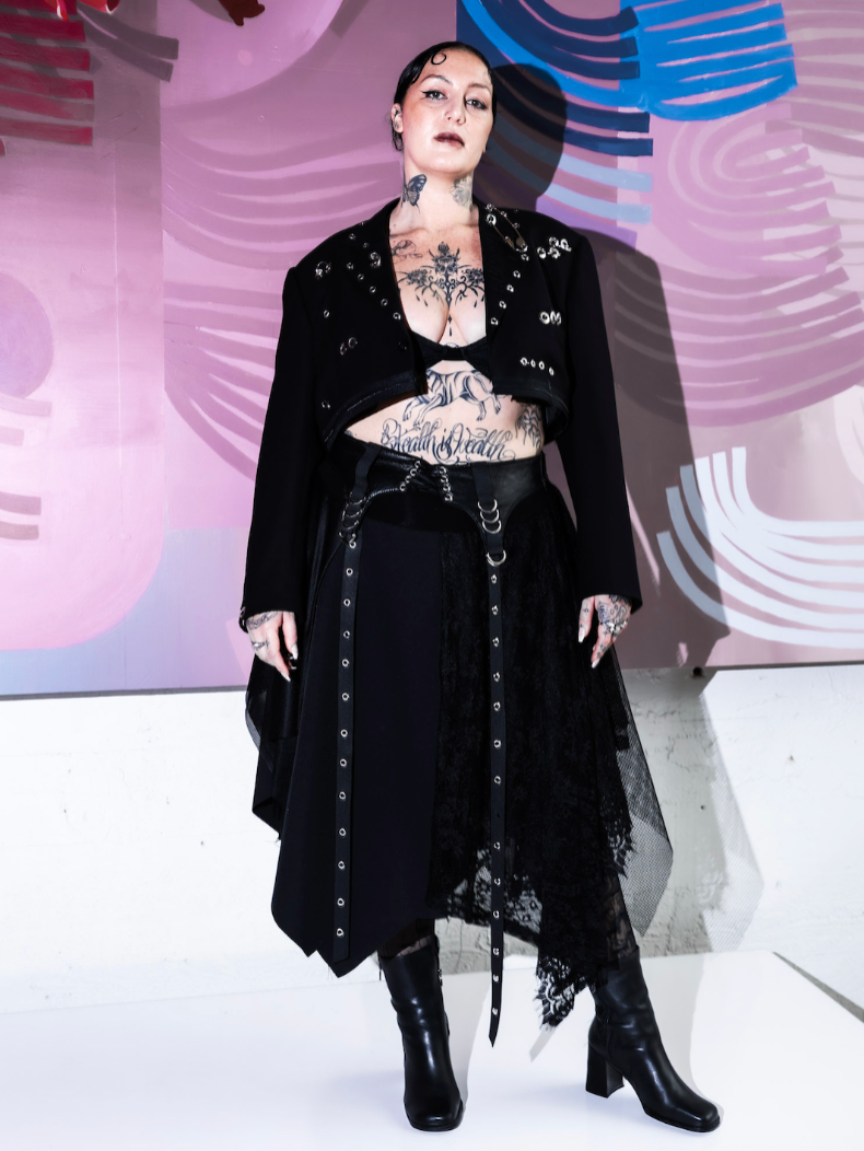 Black Layering Skirt 2XL/3XL