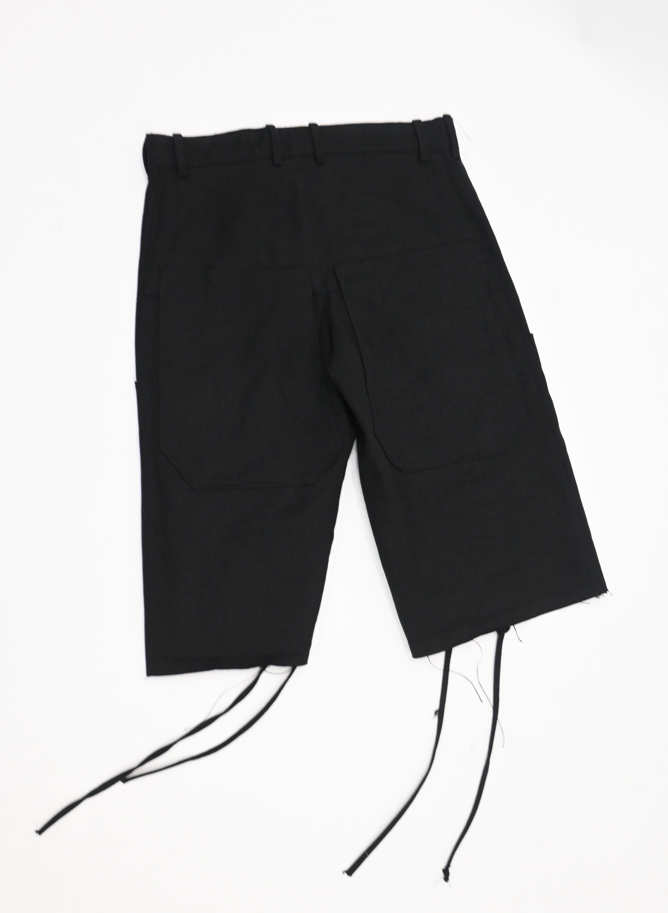 HEMP canvas Lace Up shorts ARCHIVE runway (multiple sizes)