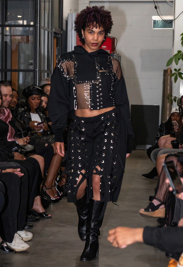 Fleece Lace Up shorts ARCHIVE runway (multiple sizes)