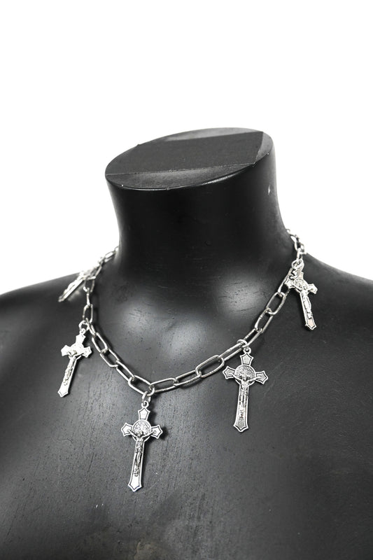 Crucifix chain necklace