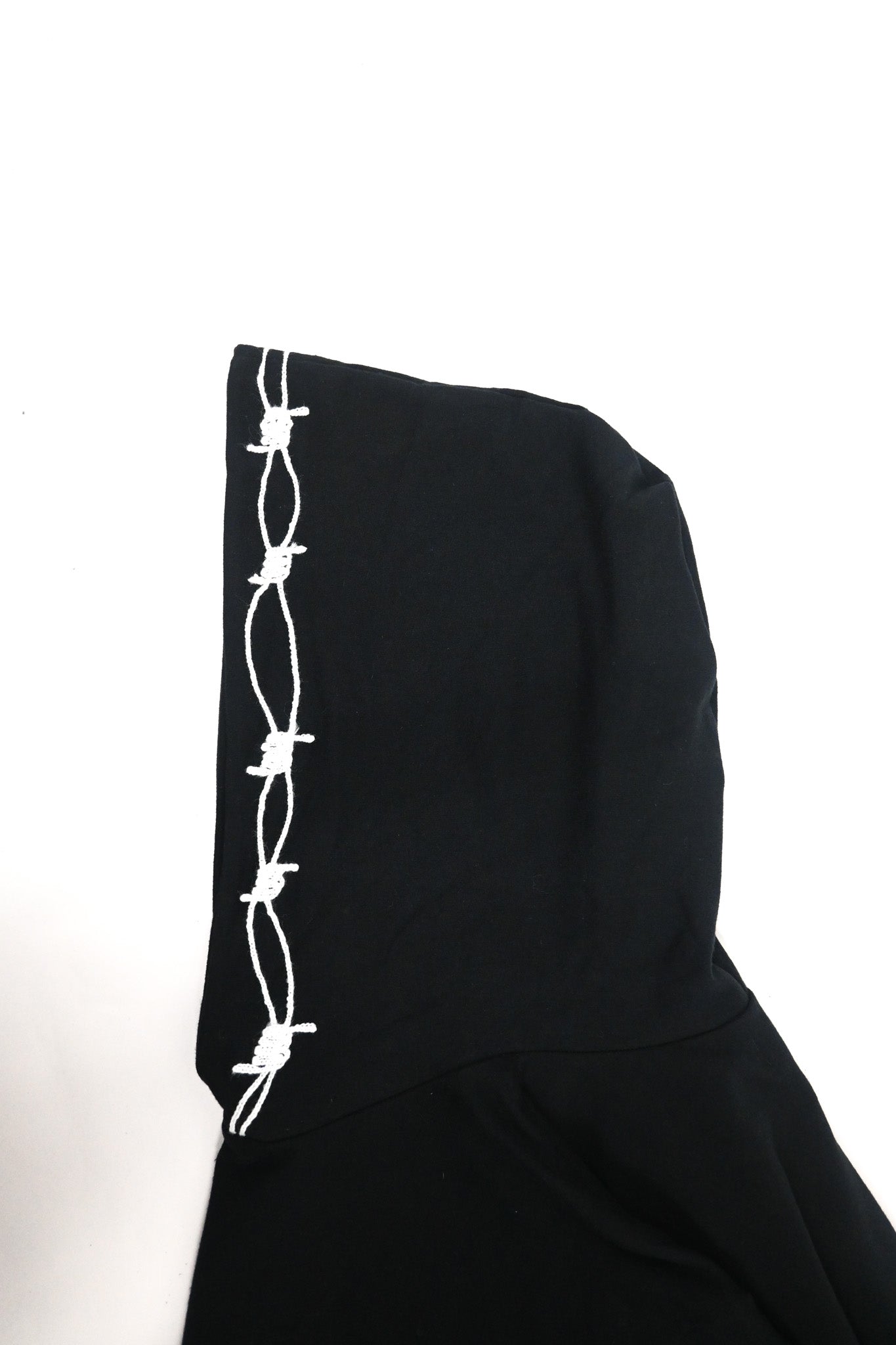 Barbed wire Chainstitch hoodie