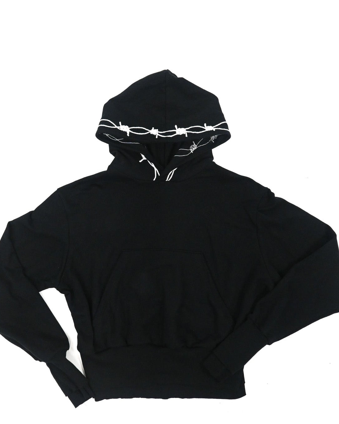 Barbed wire Chainstitch hoodie