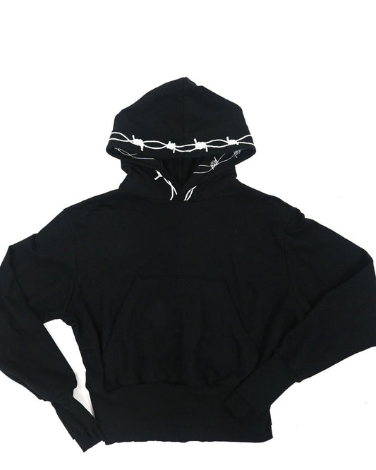 Barbed wire Chainstitch hoodie