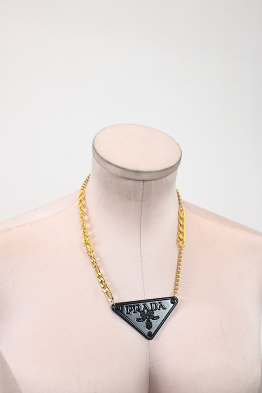 Large Emblem Necklace