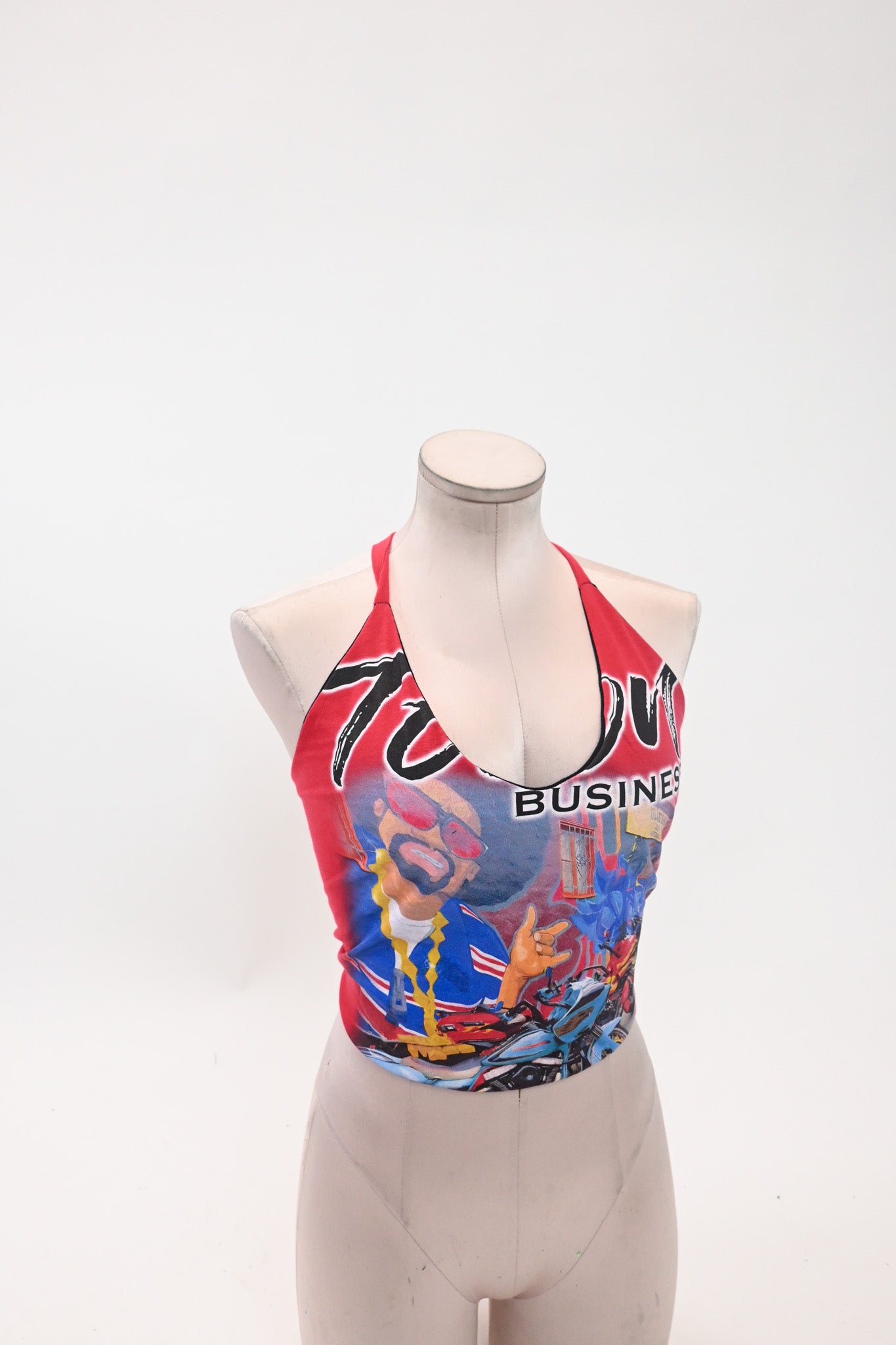 Reversible Mac Dre / Black Tie back tank (S/M and XL/2XL)