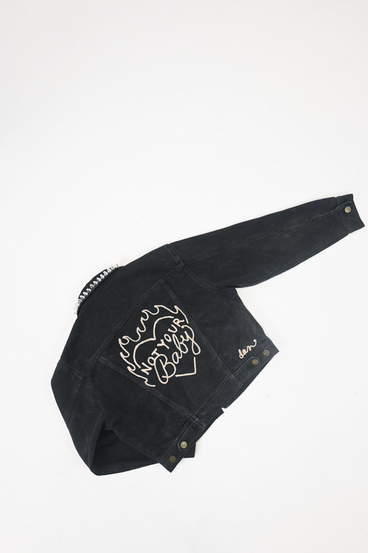 Chain-stitched Denim Jacket (M)