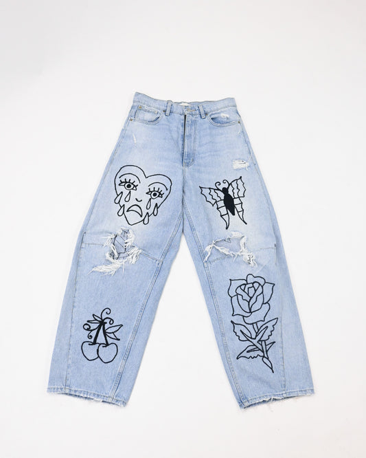 Tattoo pants (29")