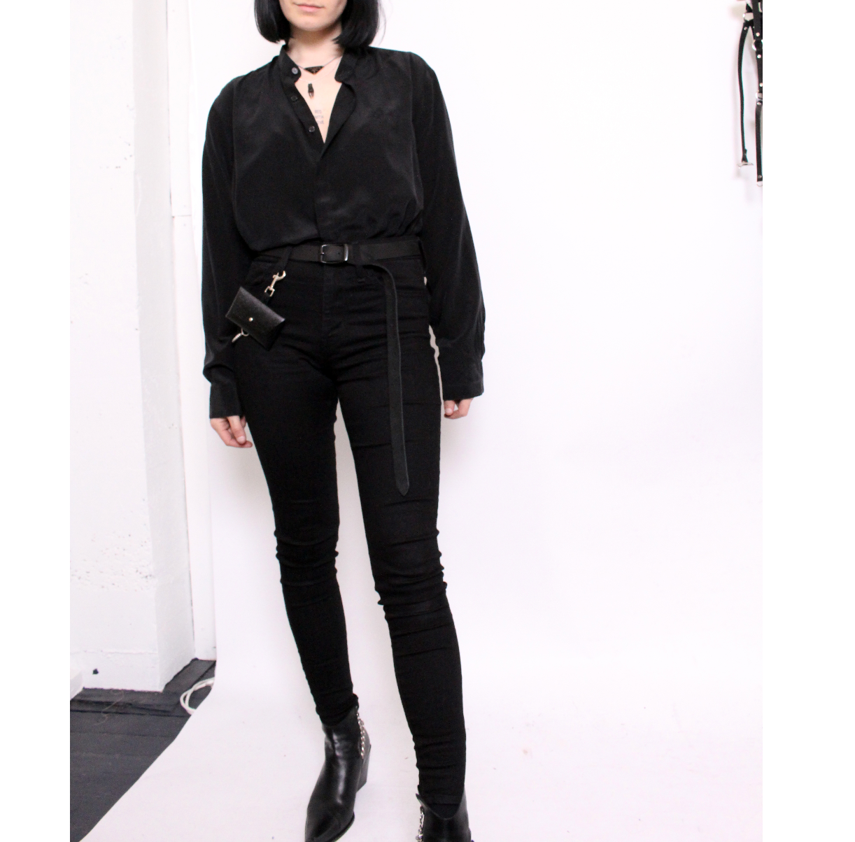 Black on Black Chic Signature Belt