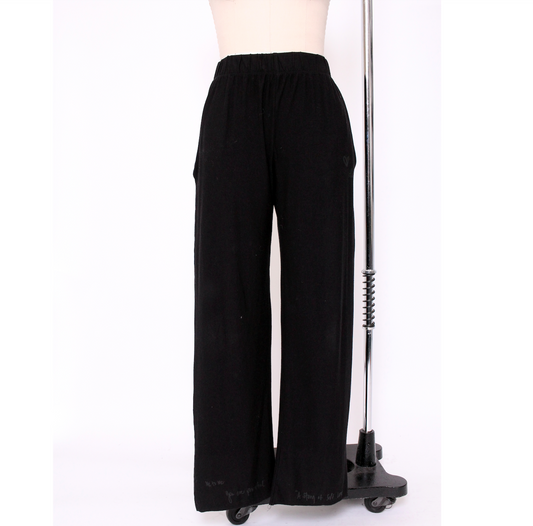 "Me to Me" Affirmation Wide Leg Pants